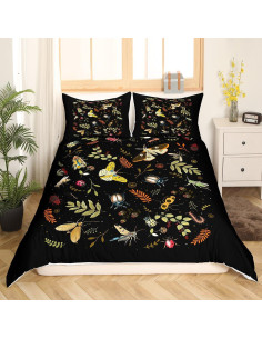 Juego de Fundas de Edredón Castle Fairy Individual Hojas Halloween 2