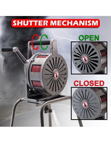 Sirena de Manivela Vixen Horns VXS-1200MB 120dB 1.61km