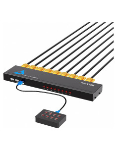 Conmutador KVM VGA 8 Puertos Arvitek AT-801UK-L USB