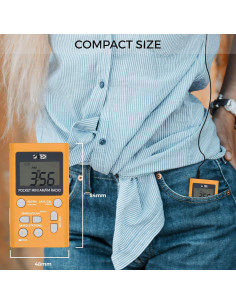 Radio Portátil BTECH MPR-AF1 AM/FM con Auriculares Estéreo 2