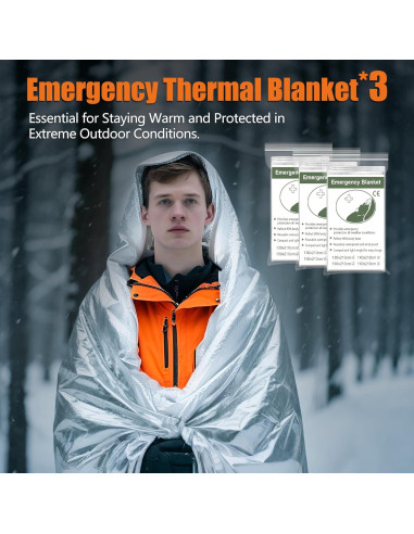 Radio de Emergencia Vokida 5000mAh Solar Manivela NOAA