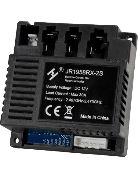 Controlador de Motor a Control Remoto 12V KidsEnergy JR1958RX-2S