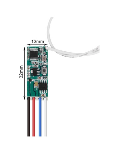 Controlador de Motor DC 12V QIACHIP Inalámbrico RF 100m