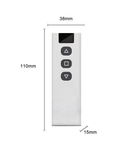 Controlador de Motor DC 12V QIACHIP Inalámbrico RF 100m