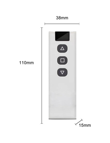 Controlador de Motor DC 12V QIACHIP Inalámbrico RF 100m