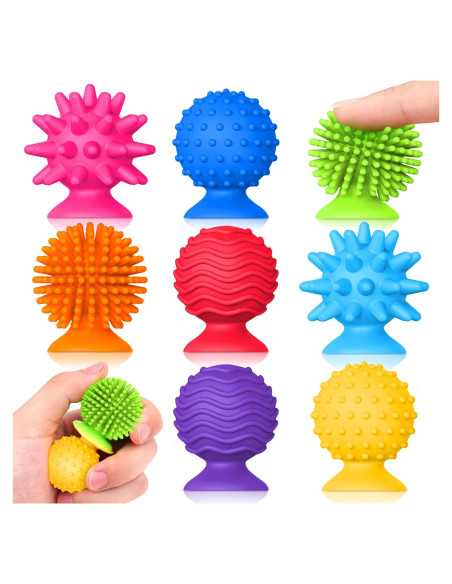 Juguetes Sensoriales Antiestrés 8PCS - Small Fish - Para Niños y Adultos