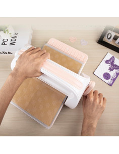 Máquina de Corte y Embossing Manual CraftGenes 22.86 cm Rosa 2