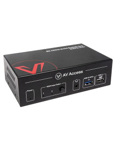 Conmutador KVM 8K AV Access 2 PCs 1 Monitor HDMI 2.1