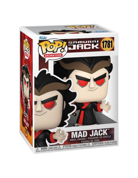 Funko Pop! Samurai Jack - Mad Jack - Figura de Vinilo 12.7 cm