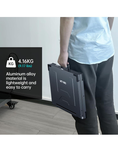 Consola KVM LCD 4K MT-VIKI 15.6" portátil con HDMI/DP