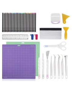 Kit de Accesorios Cricut Maker 42 Piezas Herramientas Manualidades