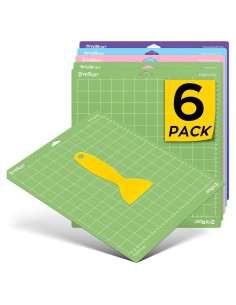 Alfombrillas de Corte 12x12 HTVRONT - 6 Pcs para Cricut