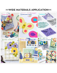 Alfombrillas de Corte 12x12 HTVRONT - 6 Pcs para Cricut 2