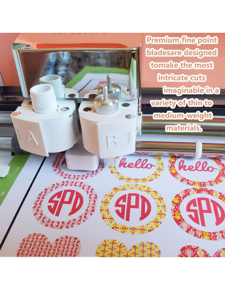 20 Cuchillas de Punta Fina Premium AUNKZL para Corte Preciso