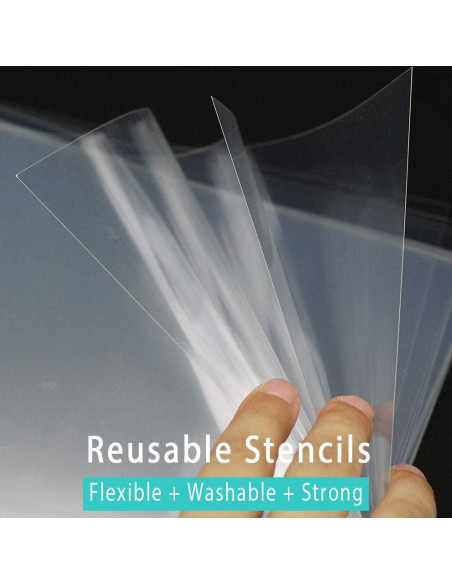 Paquete de 26 Hojas Mylar 30.48x30.48 cm 6 mil Egosky