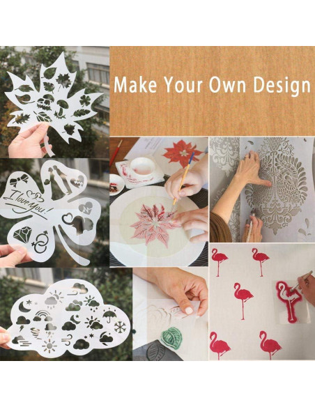 Paquete de 26 Hojas Mylar 30.48x30.48 cm 6 mil Egosky