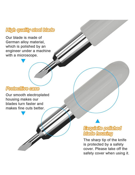 Cuchillas de Repuesto Hadwoer para Joy Xtra - 5 Piezas Carburo