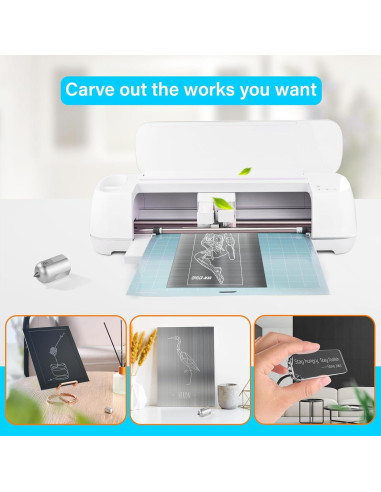 Punta de Grabado Giftgorde para Máquinas Maker - Acero Carburo