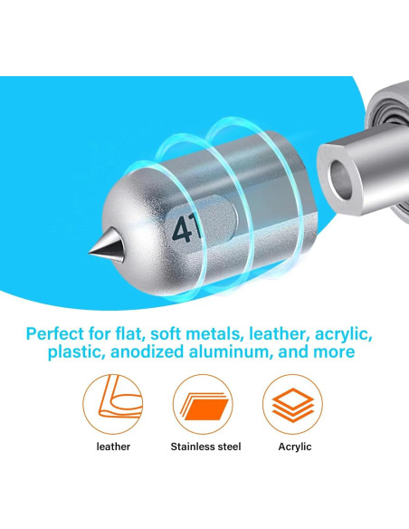 Punta de Grabado Giftgorde para Máquinas Maker - Acero Carburo