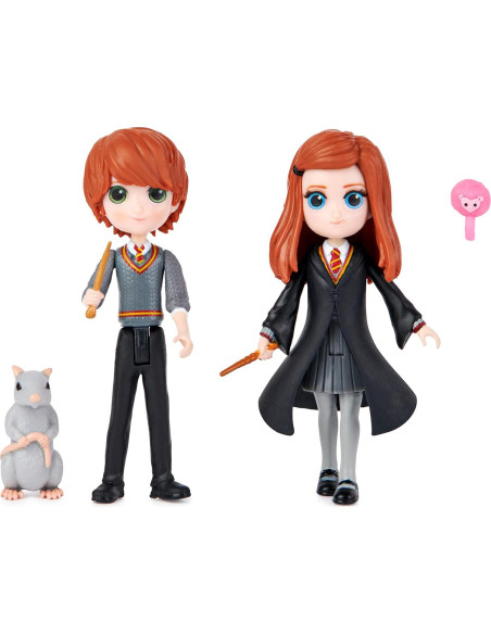 Set de Amistad Ron y Ginny Weasley con Criaturas