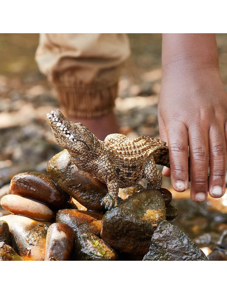 Cocodrilo Realista Schleich Wild Life 19x19x3.8 cm Juguete Cocodrilo Realista Schleich Wild Life 19x19x3.8 cm Juguete