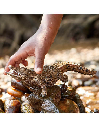 Cocodrilo Realista Schleich Wild Life 19x19x3.8 cm Juguete