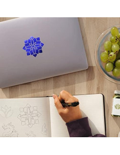 Vinilo Adhesivo Permanente VViViD DECO65 Azul Brillante 30.48m 2