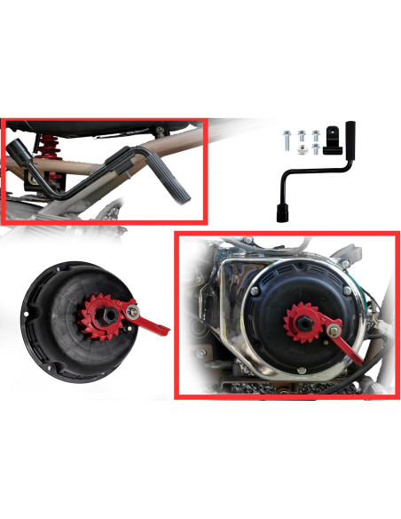 Conjunto de arranque rápido JMCHstore para motores 200cc