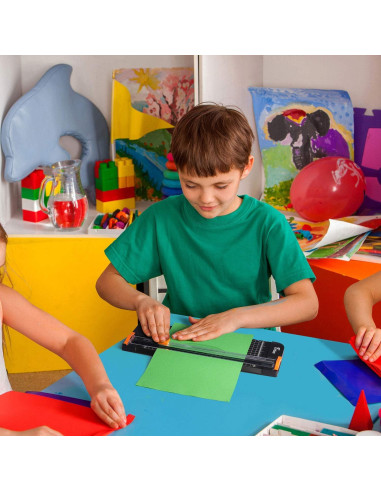 Cortadora de Papel Firbon A4 38x14.5 cm con Seguridad Automática