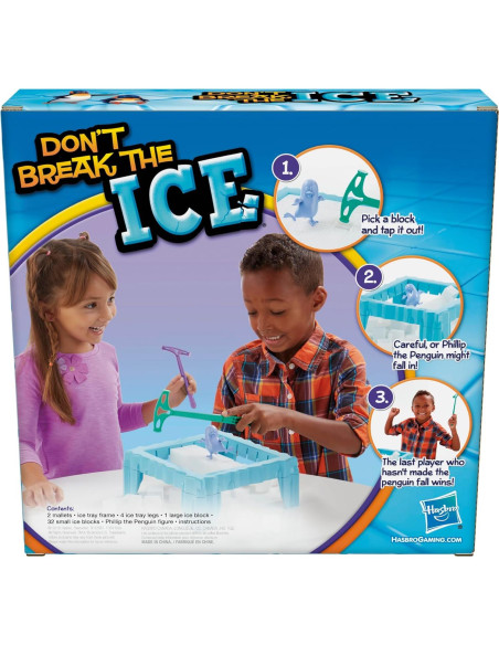Juego de Mesa Hasbro No Rompas el Hielo 3 Años en Adelante Juego de Mesa Hasbro No Rompas el Hielo 3 Años en Adelante