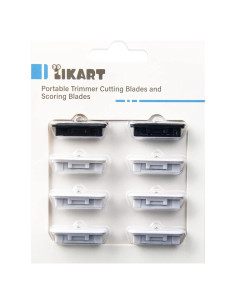 Cuchillas de Reemplazo Likart para Cortadora de Papel - 8 Piezas