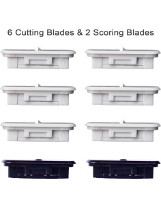 Cuchillas de Reemplazo Likart para Cortadora de Papel - 8 Piezas 2