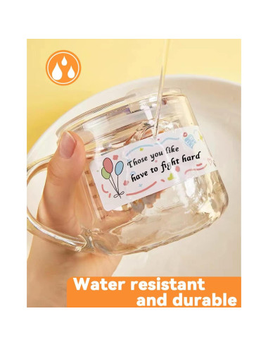 Papel de Etiquetas Mate Gwybkq 150 Hojas 21.6x27.9 cm