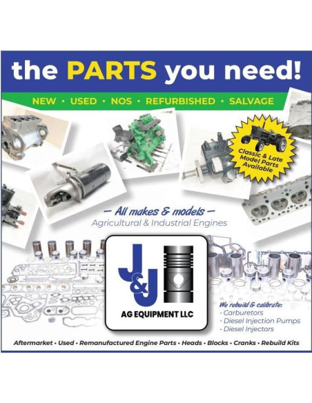 Manivela de Arranque Manual JJAgParts para Tractor Ford Massey