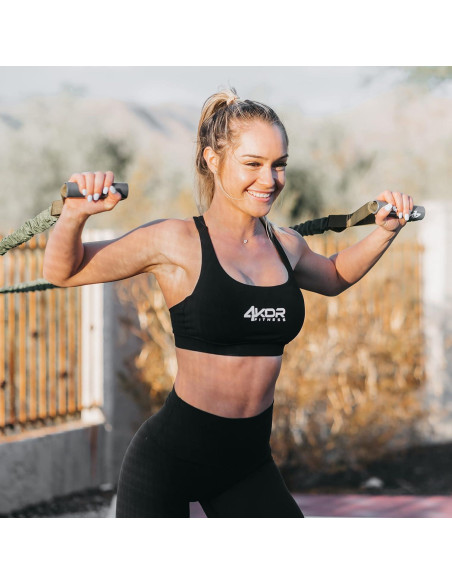Cuerdas de Resistencia 4KOR Fitness - Ejercicio Hombros 1.36 kg