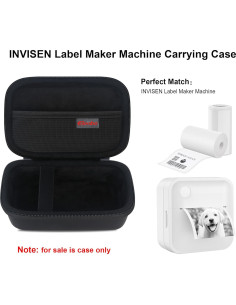 Funda de Transporte Elonbo para Máquina Etiquetadora INVISEN - Negra 2
