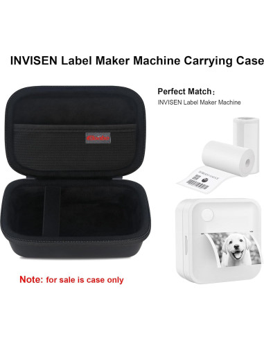 Funda de Transporte Elonbo para Máquina Etiquetadora INVISEN - Negra