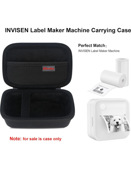 Funda de Transporte Elonbo para Máquina Etiquetadora INVISEN - Negra