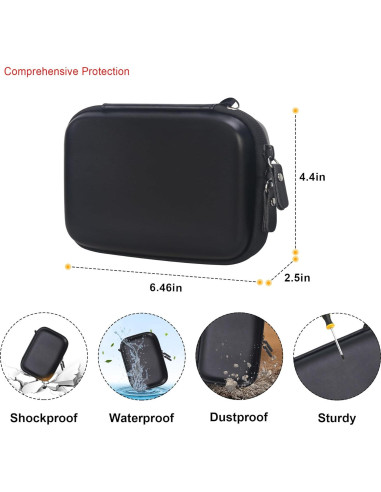 Funda de Transporte Elonbo para Máquina Etiquetadora INVISEN - Negra