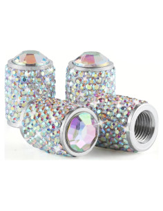 Tapas de Válvula de Neumático alpmosn - 4 Piezas Brillantes