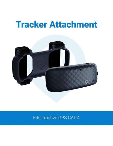 Accesorio de Arnés Tractive GPS Cat 4 para Gatos XL - Negro