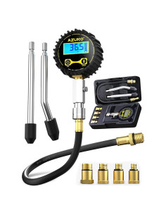 Medidor de Compresión Digital AZUNO 200 PSI con Adaptadores