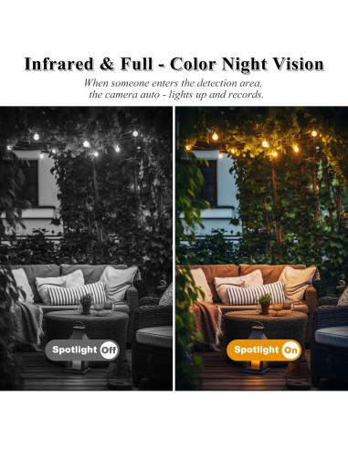 Cámara de Seguridad 4G LTE Solar Camzeb 3MP Inalámbrica