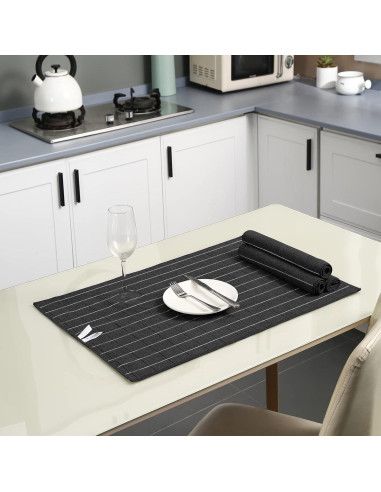 Juego de Toallas de Cocina y Paños de Platos Puomue 12 Pzas Microfibra