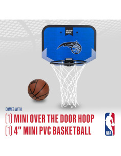Aro de Baloncesto Mini Franklin Sports NBA Orlando Magic 2