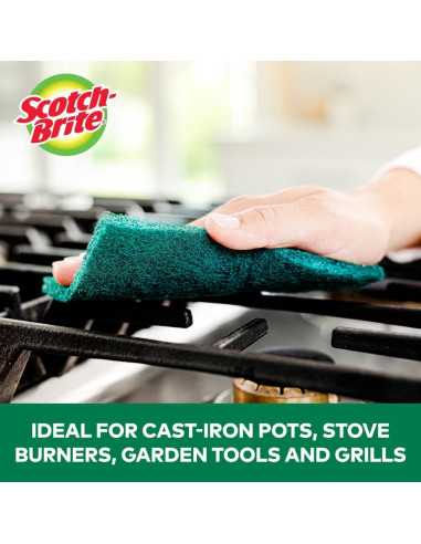 Almohadillas de limpieza Scotch-Brite 220-8-CC, 8 unidades