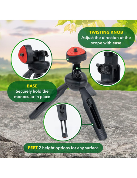 Monocular Starscope Pro 10x42 para Smartphone - Impermeable