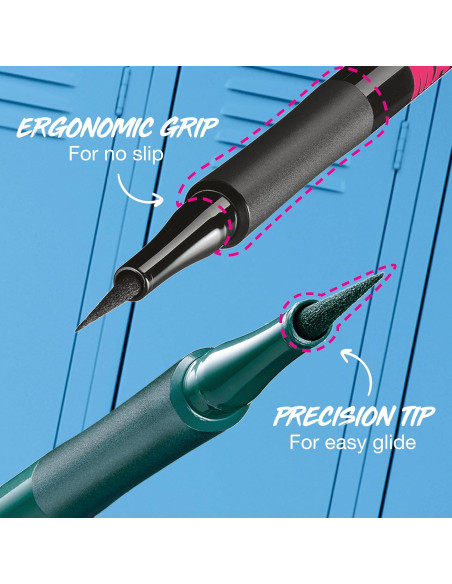 Delineador Líquido Impermeable Maybelline Master Precise Negro 2ml