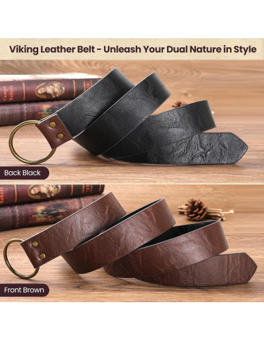 Set de Accesorios Medievales Berenlu - Cinturón y Muñequera