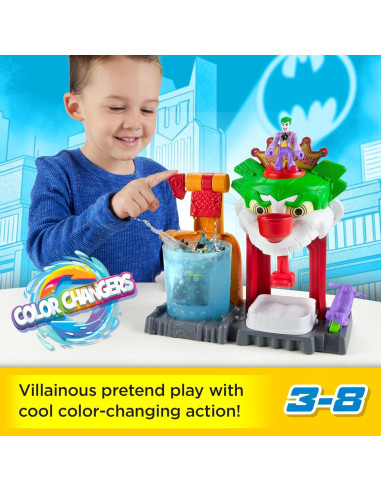 Juguete Parque de Diversiones Fisher-Price Batman y Joker